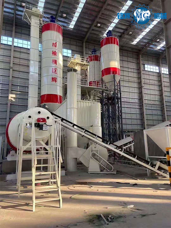 機器一響黃金萬(wàn)兩！恭喜陜西榆林榆橫巨輝建材有限公司試機成功?。?！
