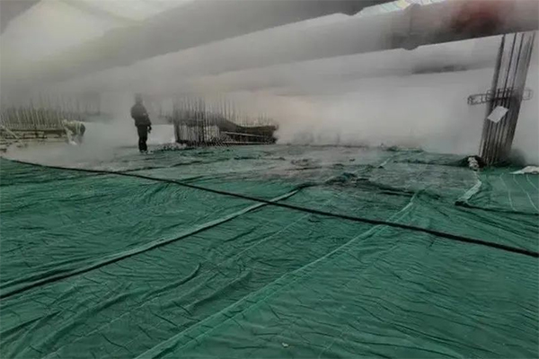 “蒸科技”首次亮相濟南地鐵，冬季混凝土砂漿低溫施工也不怕！